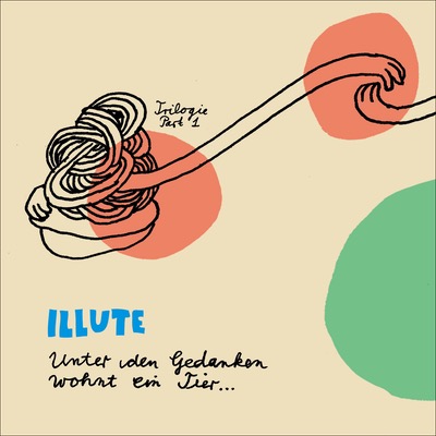 ILLUTE - Unter den Gedanken wohnt ein Tier Album Cover